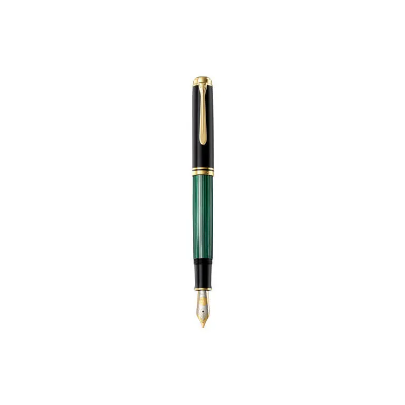 Barato Pluma Estilográfica Pelikan Souverän m1000 Sw-Verde 18-K 750 M Caja De Regalo