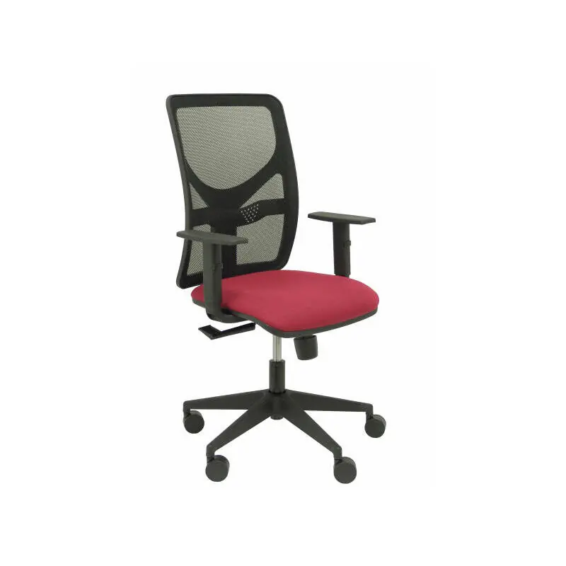 Envío Inmediato Silla Motilla Malla Negra Asiento Bali Granate Bra